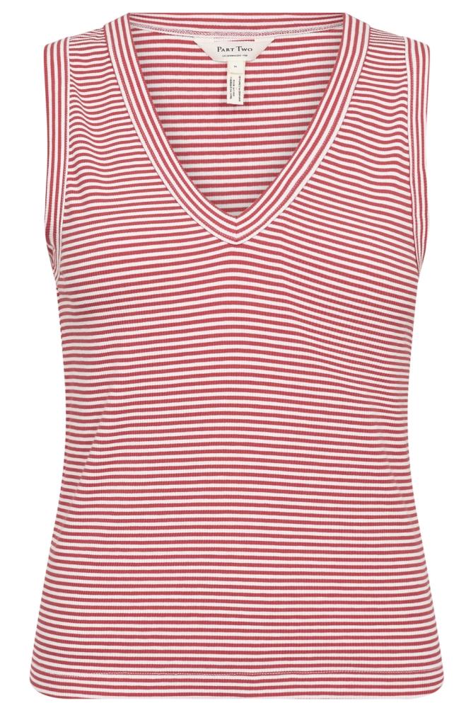 NIKKIAPW TS 30309582 303608 RED AND WHITE STRIPE